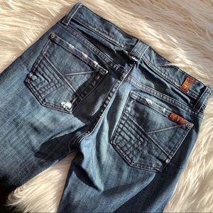 7 for All Mankind Rocker Boot Cut Jeans